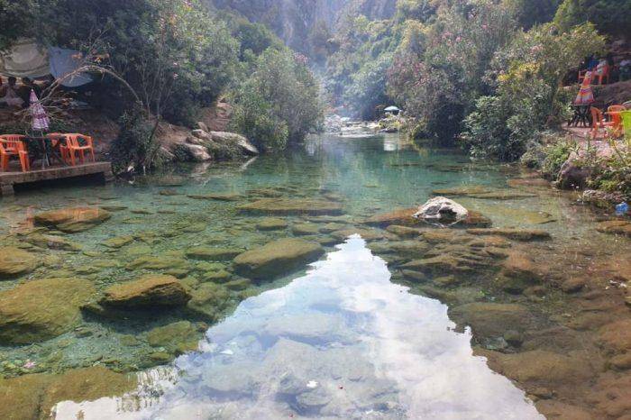 God’s Bridge And Akchour Waterfalls