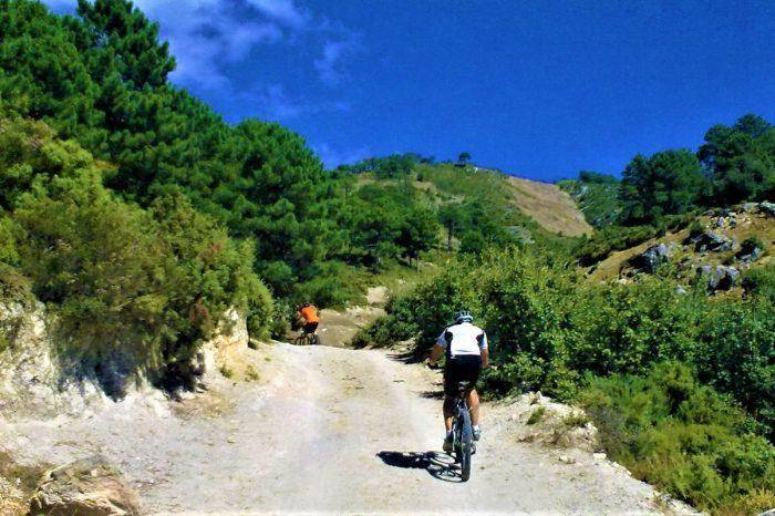 Chefchaouen national Parks by bike